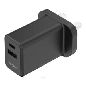Mophie Essential Dual (USB-C/USB-A) 30W PD Wall Charger
